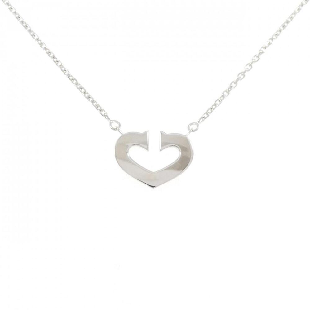 CARTIER Silver Heart Necklace